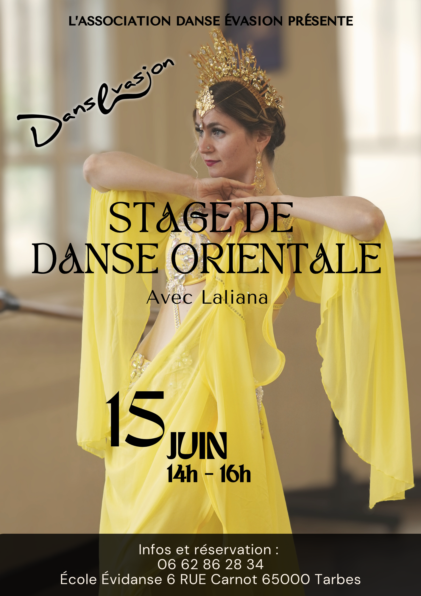 Stage de danse orientale Toulouse Laliana